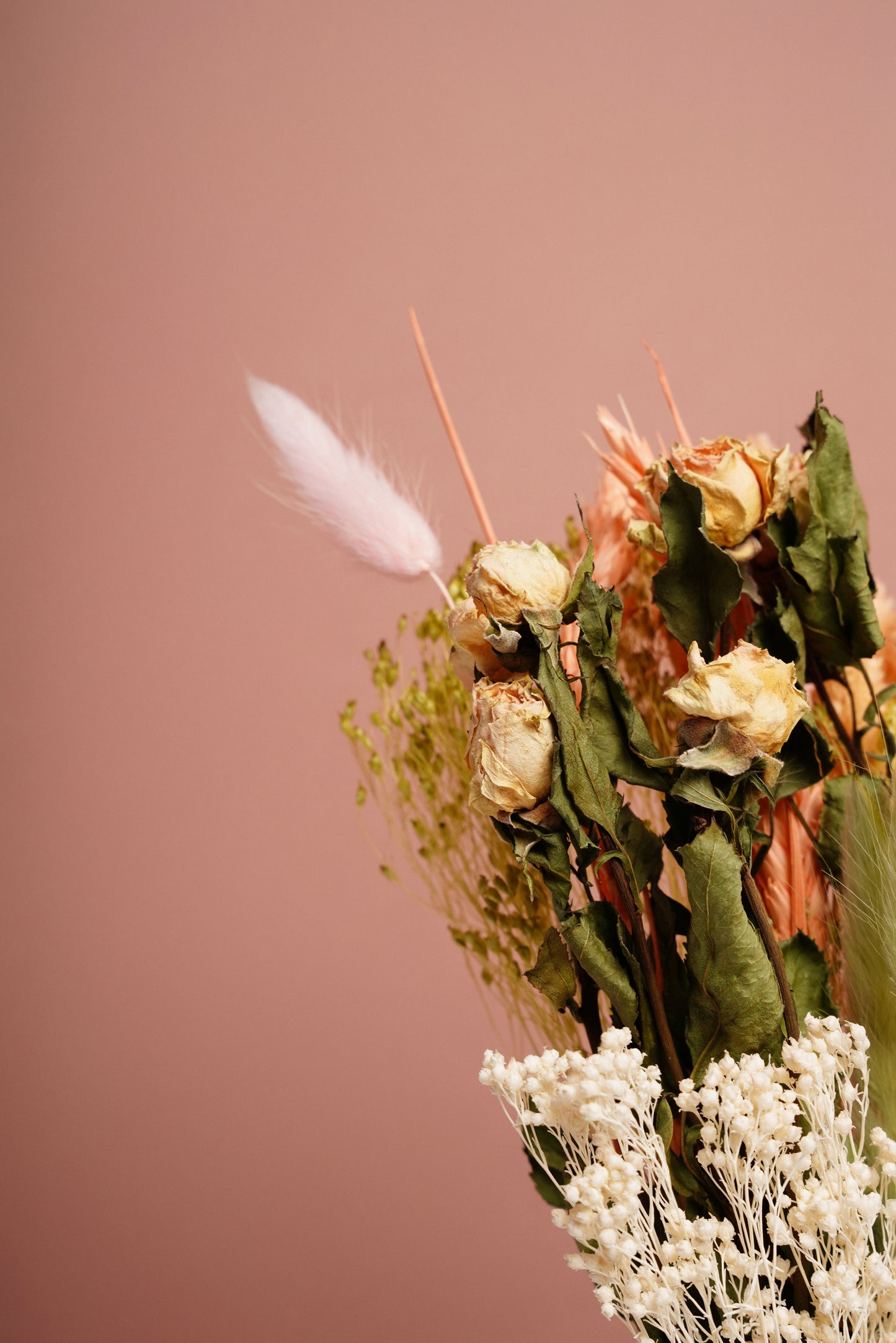 Mini Bouquet with Jar - Green